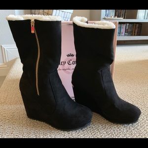 New Juicy Couture Platform Boots 100% Authentic